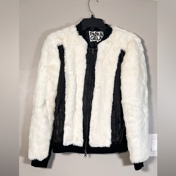 Pam & Gela Faux Fur Jacket - Picture 2 of 8